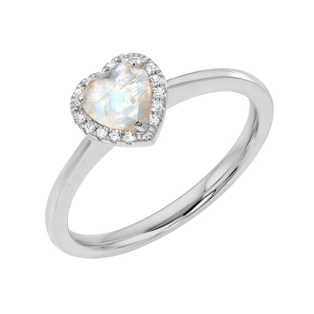 2Ct Heart Shape Diamond Five Stone Wedding Ring 14k Gold Anniversary L –  Bliss Diamond